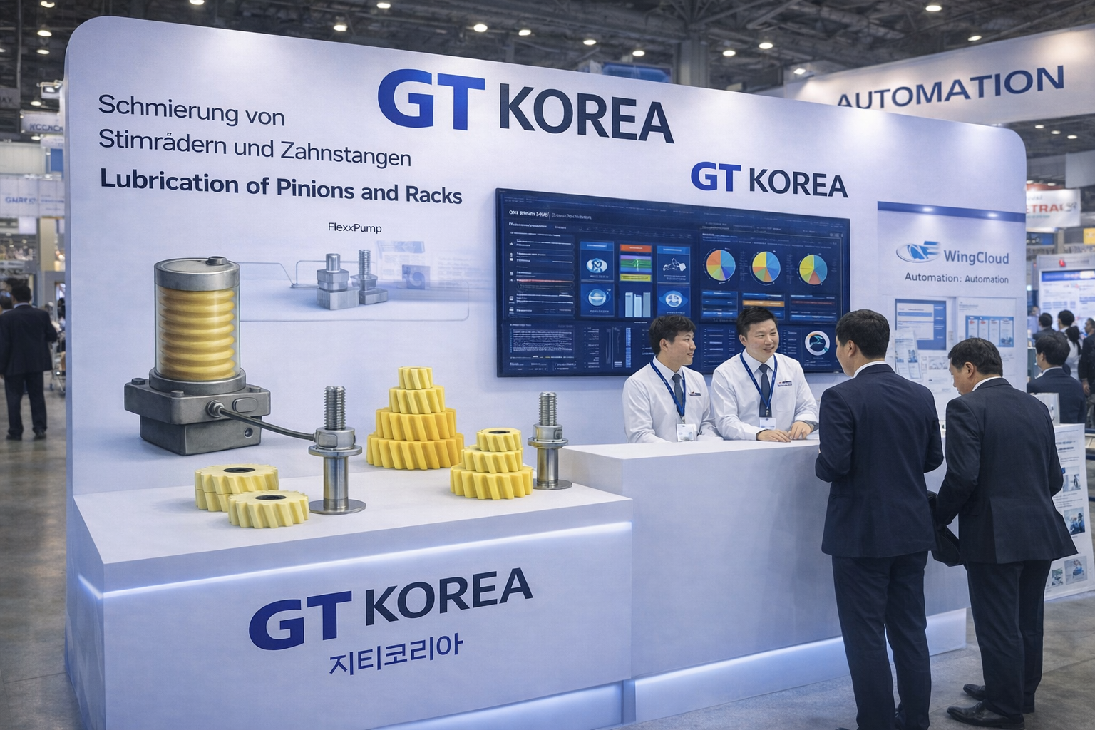 felt gear&mounting shaft